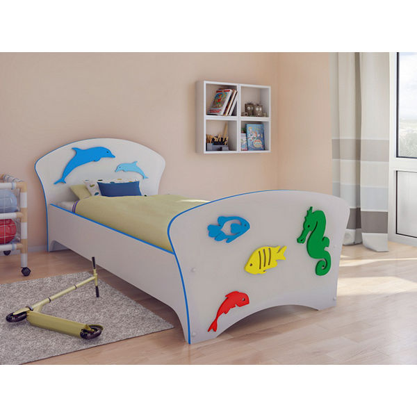 Кровать Соната Kids Море (80х200)